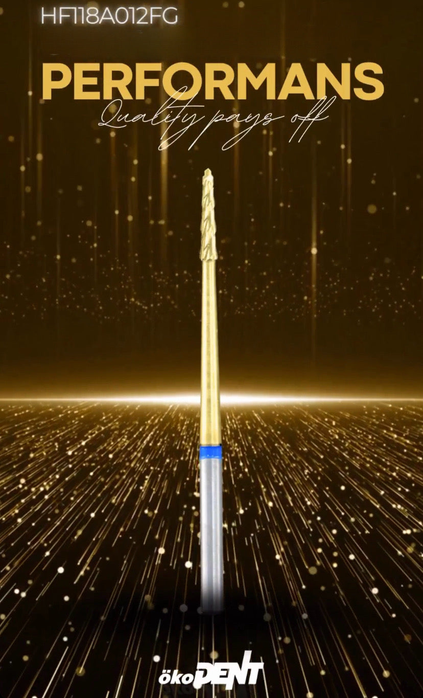 Для чого потрібно золоте покриття стоматологічних фрез?