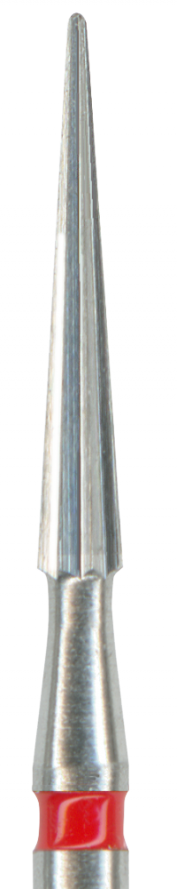 Бор фінір твердосплавний фінішний піка OkoDent червоний (C135)