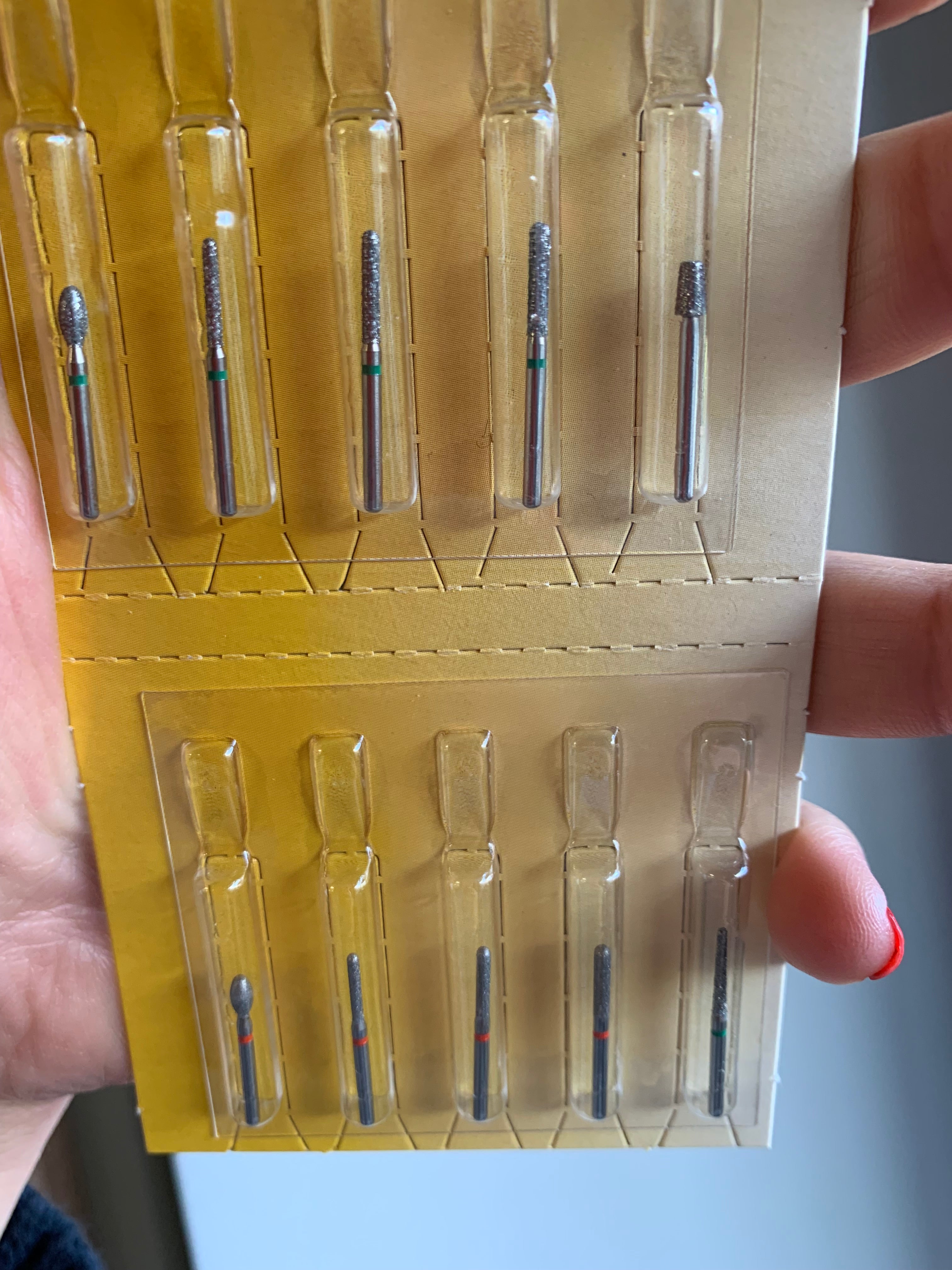 Набір ортопедичний у блістері 10 борів OkoDent