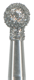 Бор Алмазний кулястий з комірцем OkoDent (802)