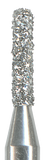 Бор алмазний циліндр укорочений OKODENT (835KR)