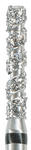 Бор алмазний циліндр турбо торнадо OkoDent (T837)