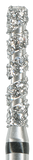 Бор алмазний циліндр турбо торнадо OkoDent (T837)