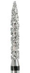 Бор алмазний полум'я подовжений турбо торнадо OkoDent (T863)