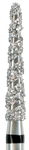 Бор алмазний торпеда конусна турбо торнадо OkoDent (T879K)