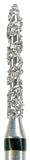 Бор алмазний скошенний циліндр турбо торнадо OkoDent (T885)
